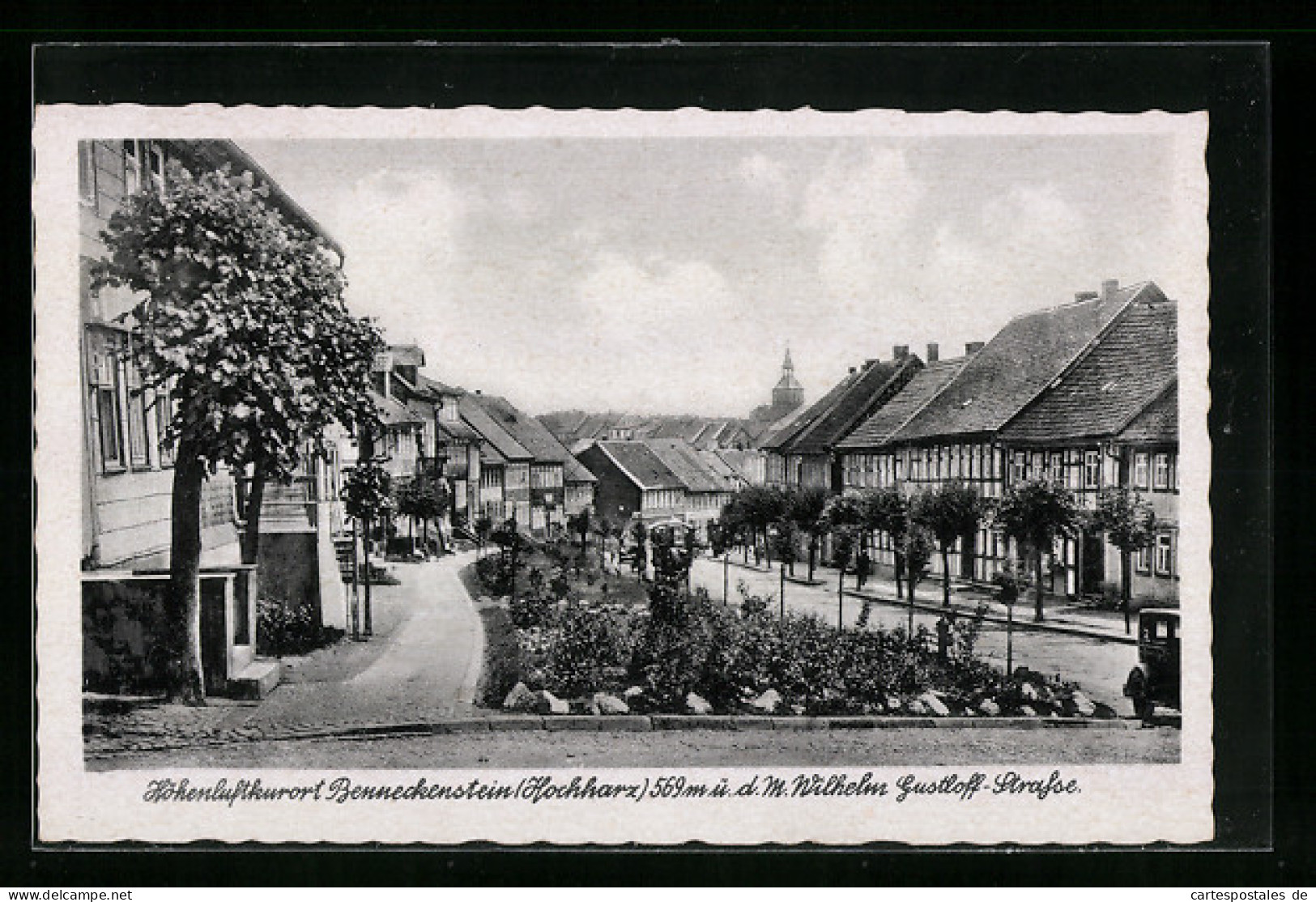 AK Benneckenstein / Hochharz, Wilhelm-Gustloff-Strasse  - Autres & Non Classés