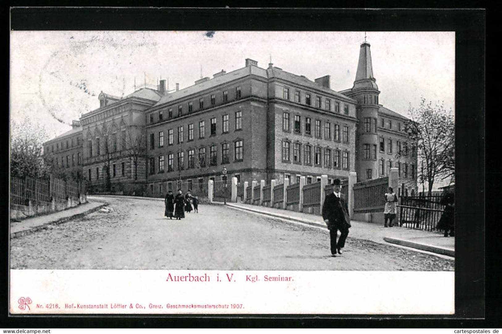 AK Auerbach I. V., Königliches Seminar  - Auerbach (Vogtland)