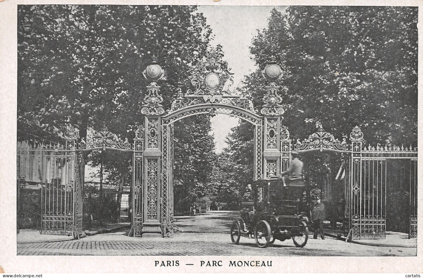 75-PARIS PARC MONCEAU-N°4190-B/0241 - Parks, Gärten