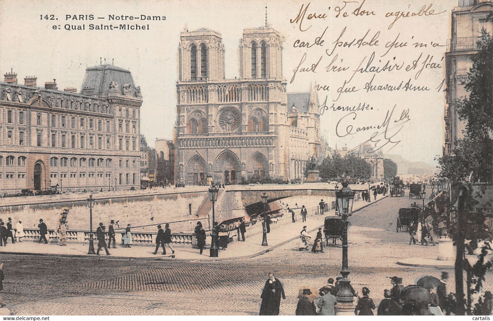 75-PARIS NOTRE DAME-N°4190-B/0231 - Notre Dame De Paris