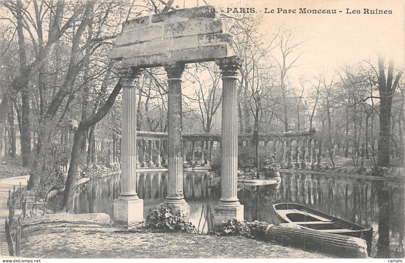 75-PARIS PARC MONCEAU-N°4190-B/0179 - Parken, Tuinen