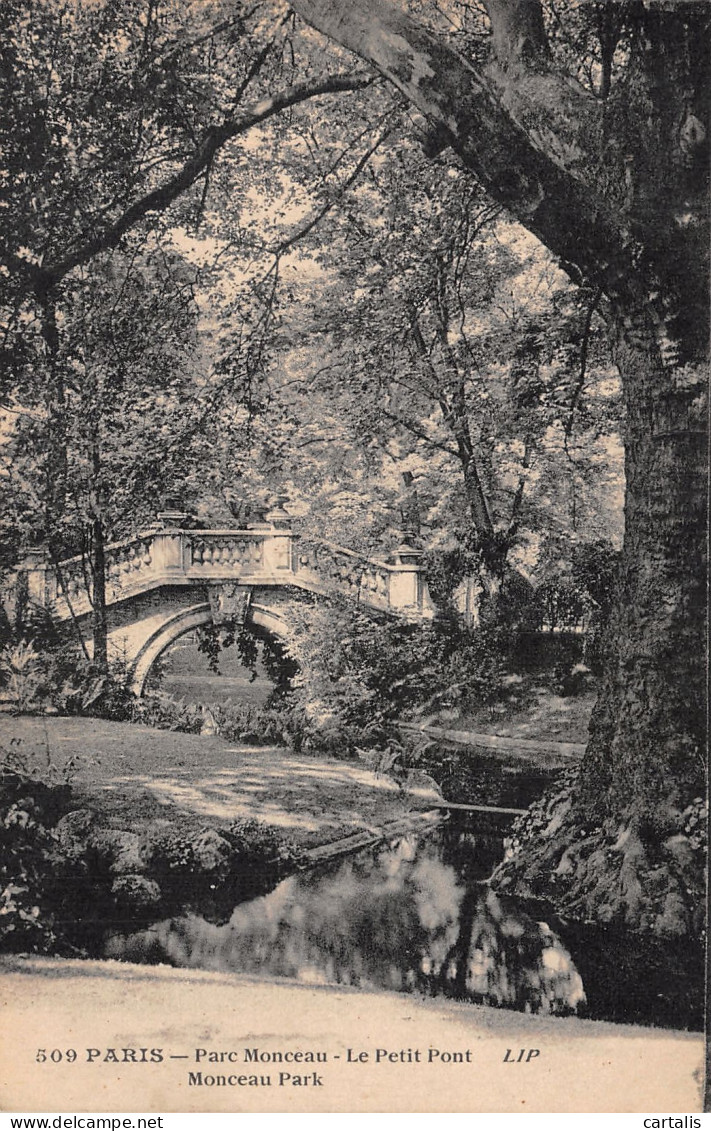 75-PARIS PARC MONCEAU-N°4190-B/0163 - Parks, Gärten