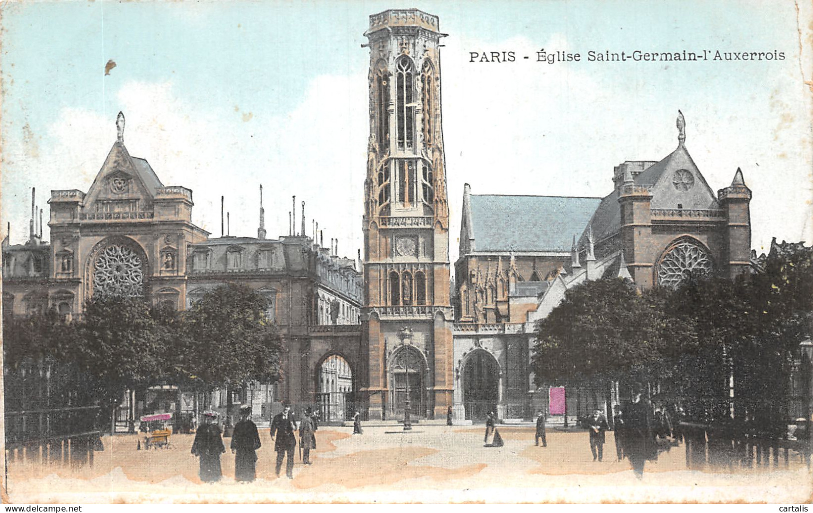 75-PARIS EGLISE SAINT GERMAIN L AUXERROIS-N°4190-B/0139 - Kerken