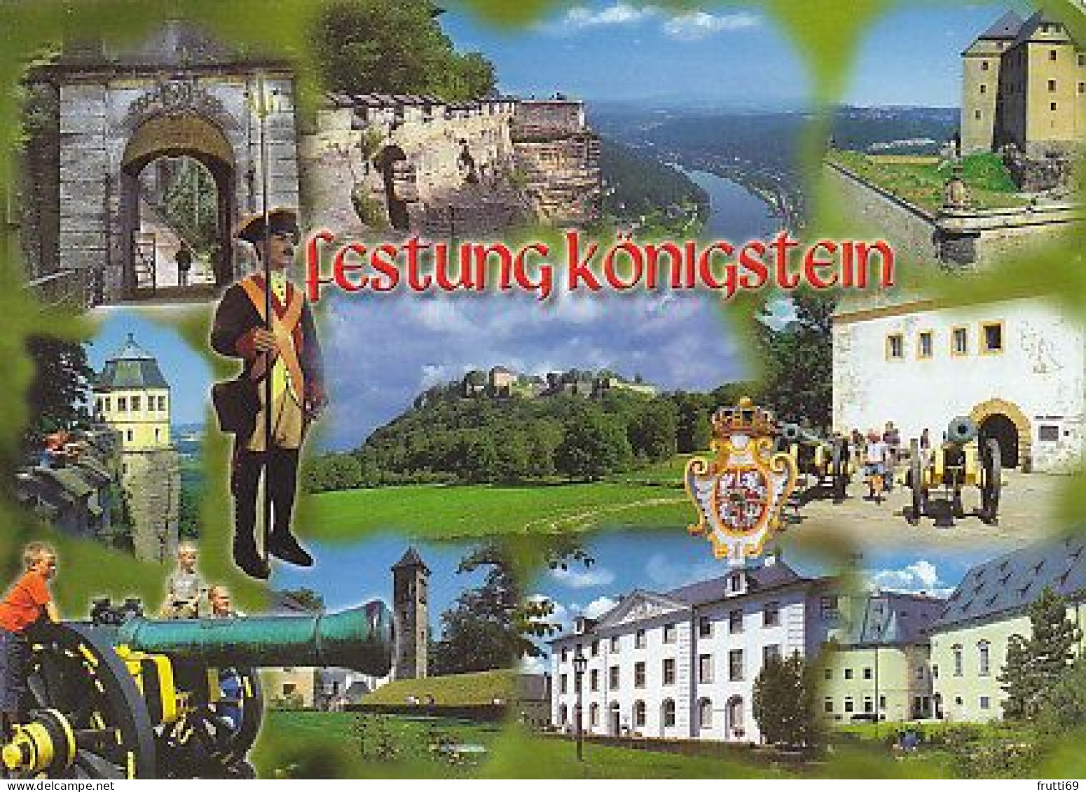 AK 211593 GERMANY - Festung Königstein - Koenigstein (Saechs. Schw.)