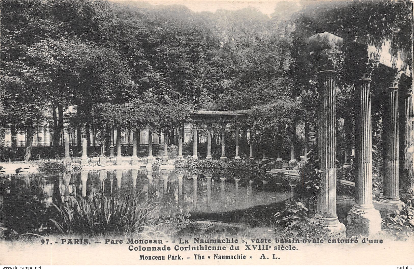 75-PARIS PARC MONCEAU-N°4190-A/0287 - Parcs, Jardins