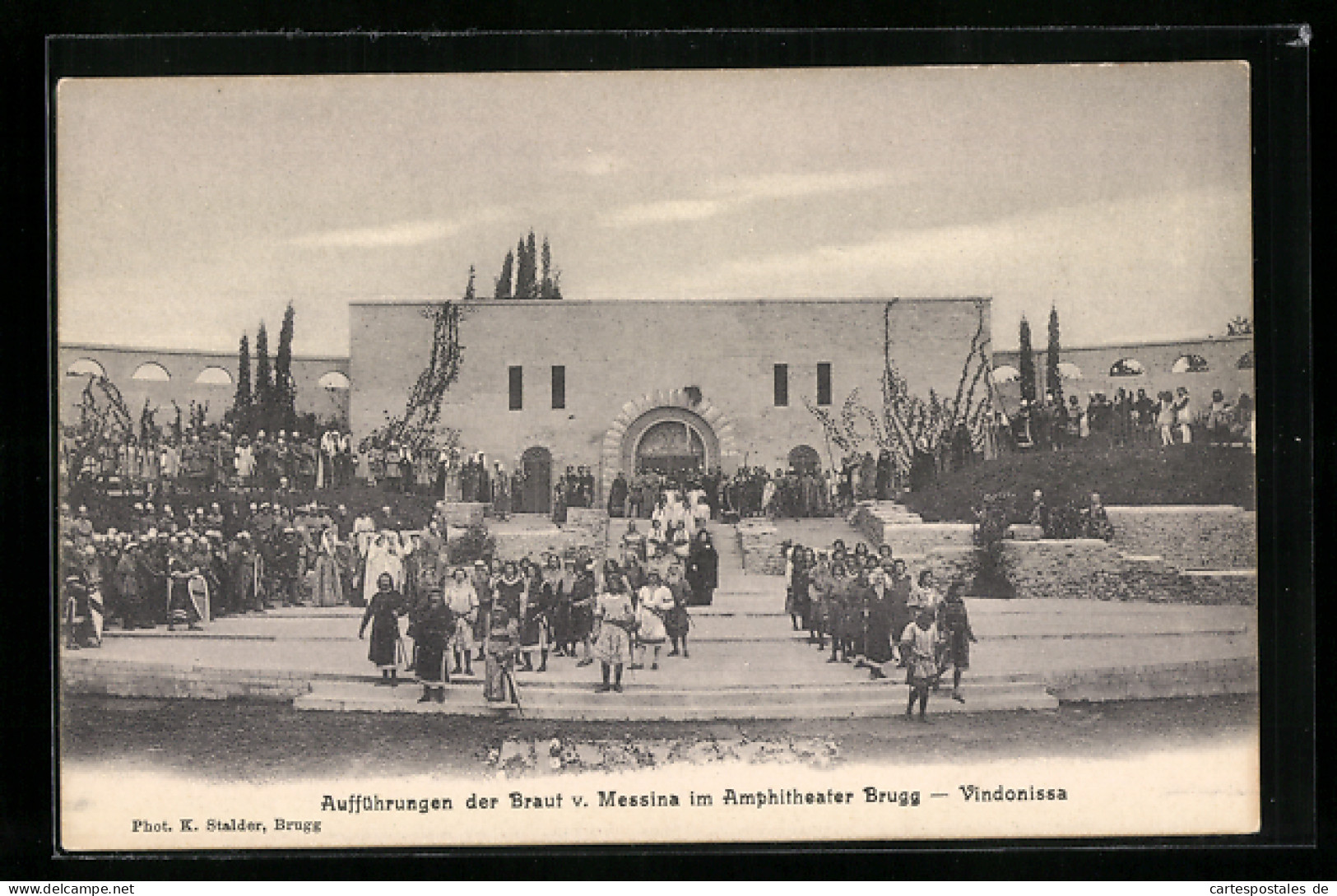 AK Brugg-Vindonisaa, Amphitheater, Aufführungen Der Braut Von Messina  - Brugg