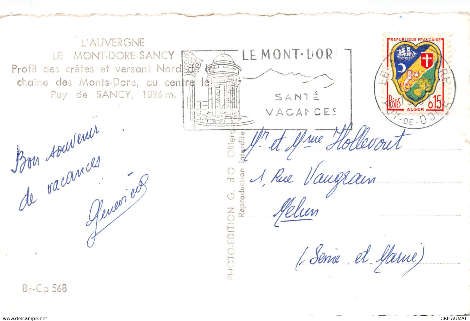 63-LE MONT DORE-N°5136-A/0245 - Le Mont Dore