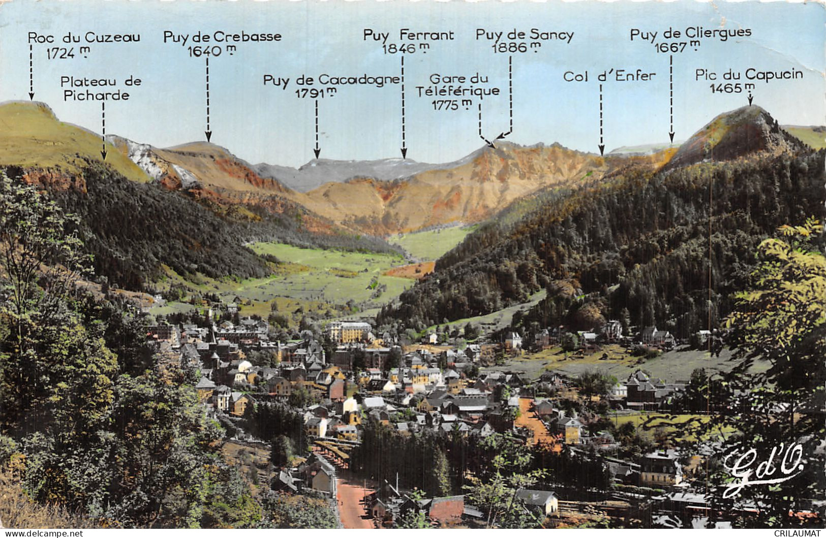 63-LE MONT DORE-N°5136-A/0247 - Le Mont Dore