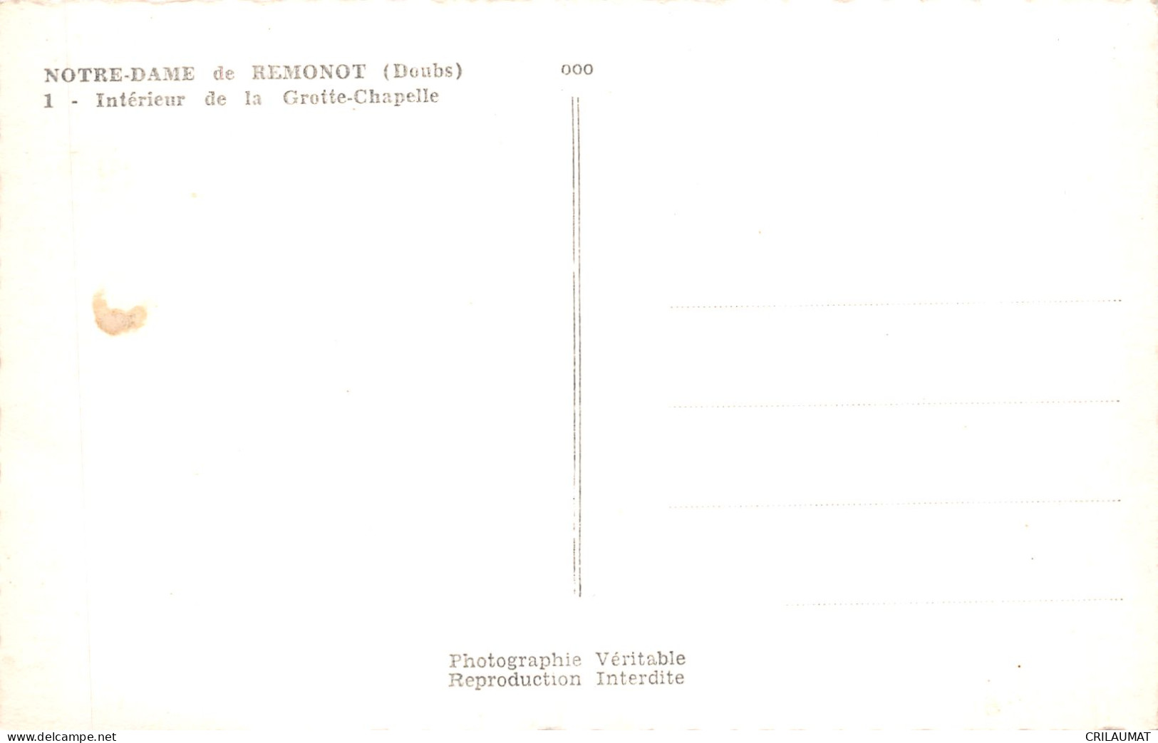 25-NOTRE DAME DE REMONOT-N°5136-A/0185 - Altri & Non Classificati