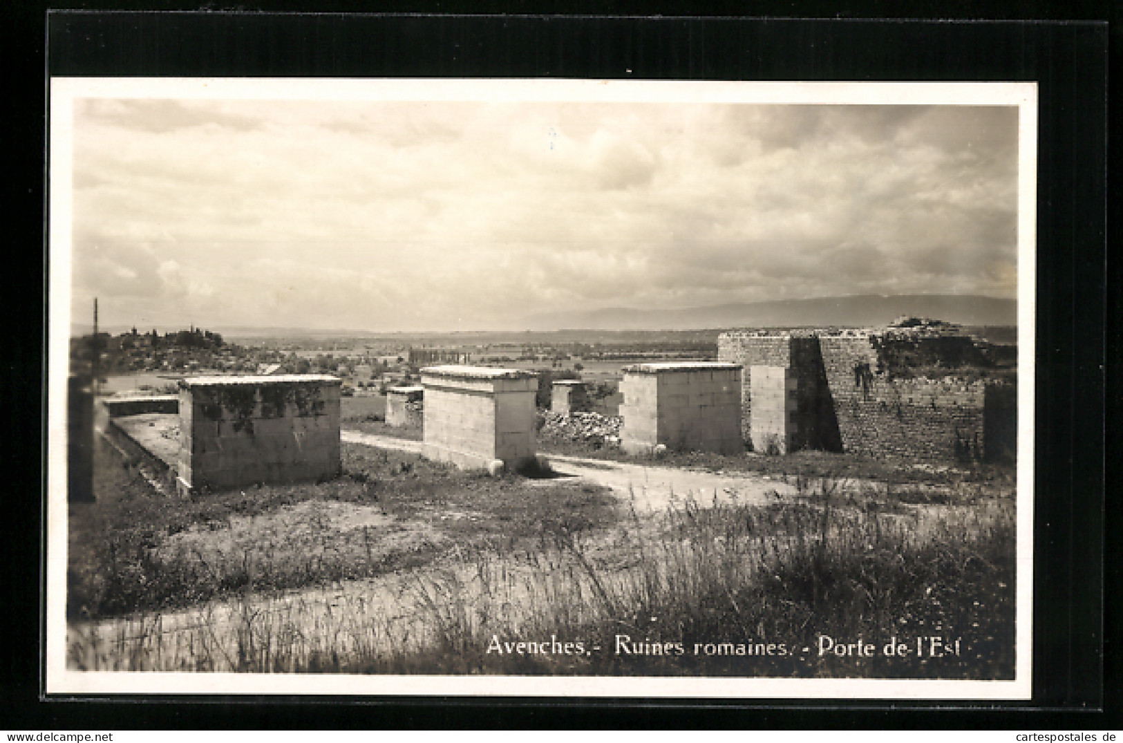 AK Avenches, Ruines Romaines, Porte De L`Est  - Avenches