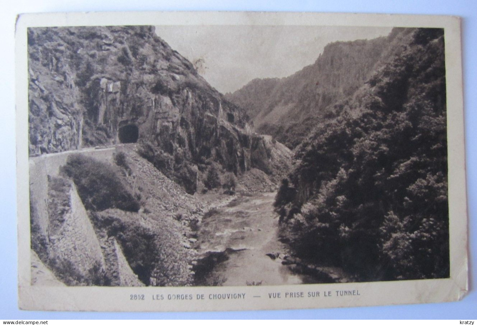 FRANCE - ALLIER - Les Gorges De Chouvigny - Le Tunnel - 1938 - Altri & Non Classificati