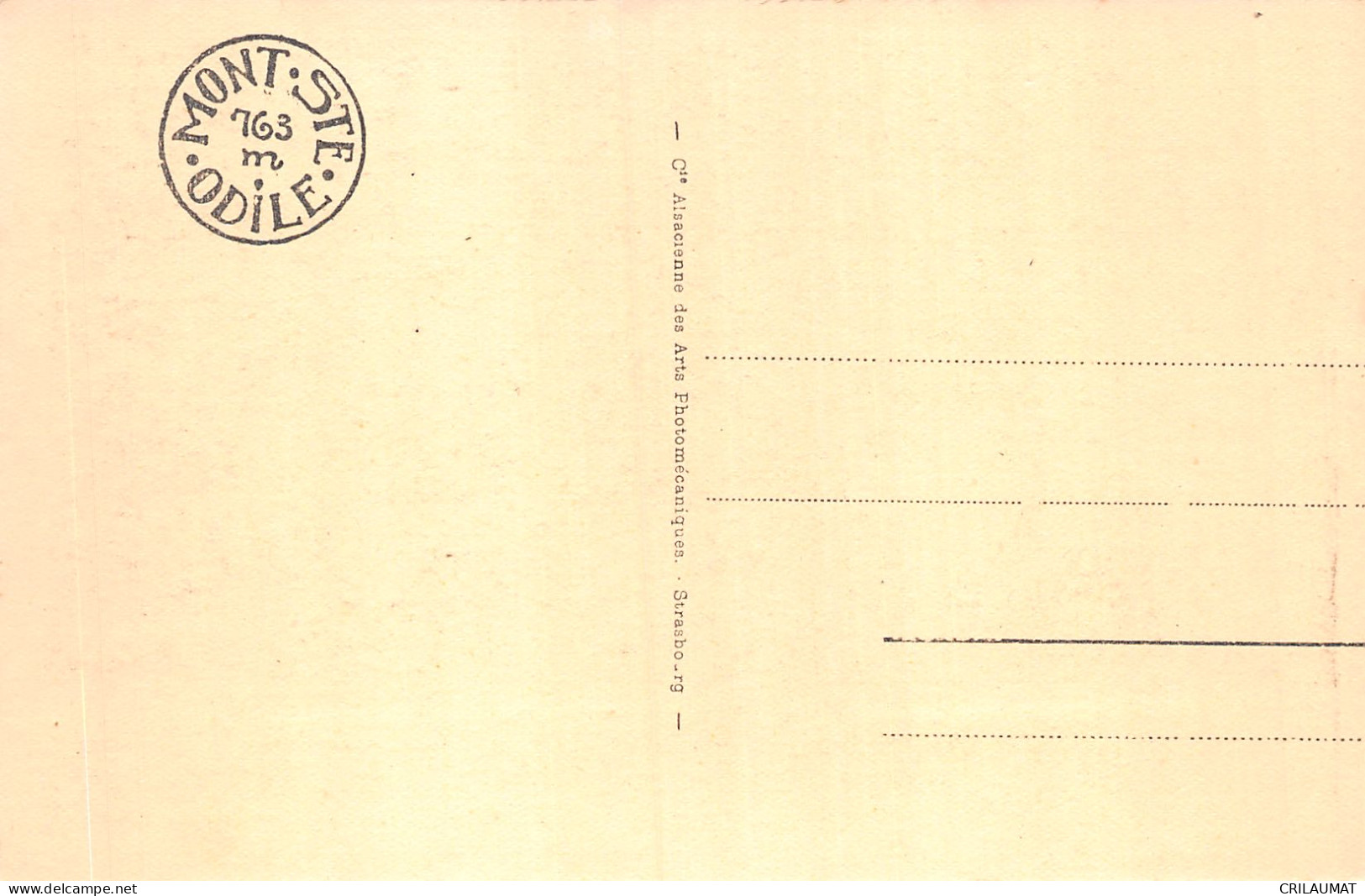 67-MONT SAINTE ODILE-N°5136-A/0123 - Otros & Sin Clasificación