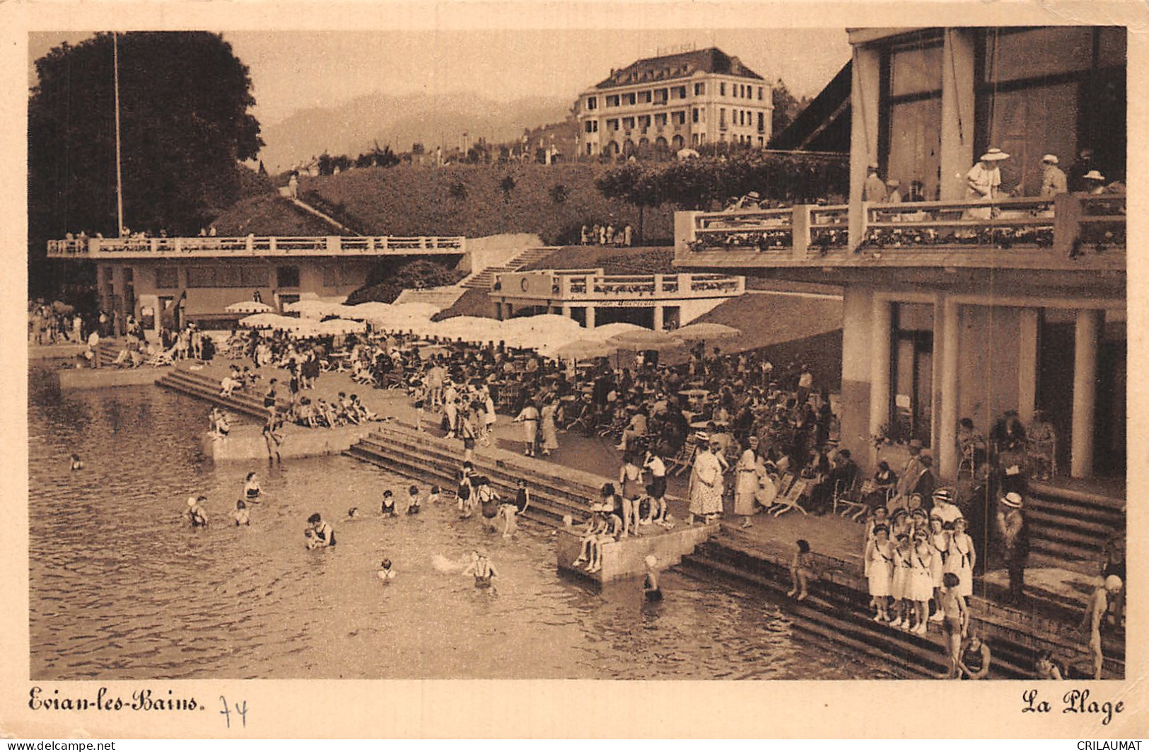 74-EVIAN LES BAINS-N°5136-A/0103 - Evian-les-Bains