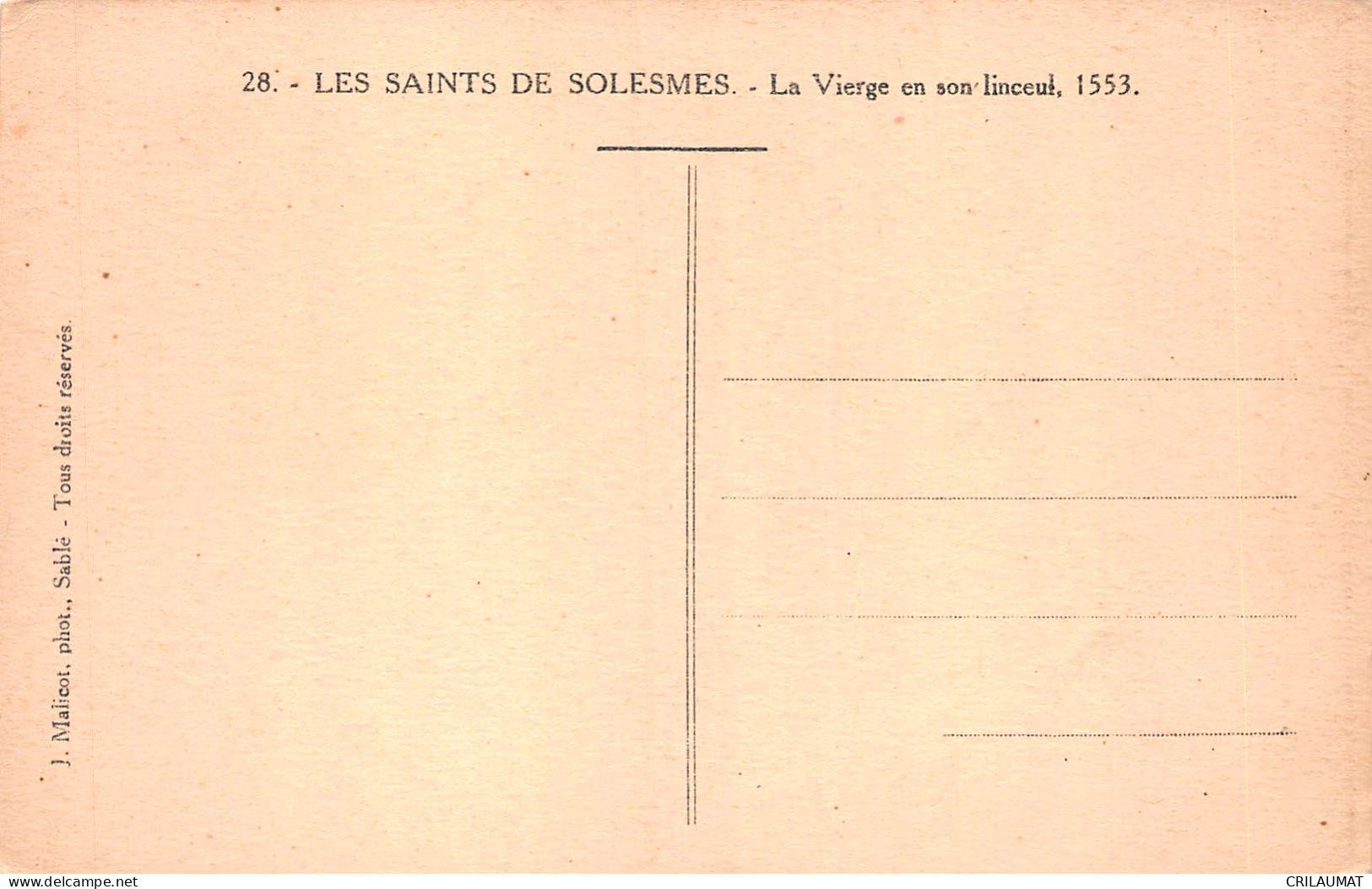 72-SOLESMES-N°5136-A/0059 - Solesmes