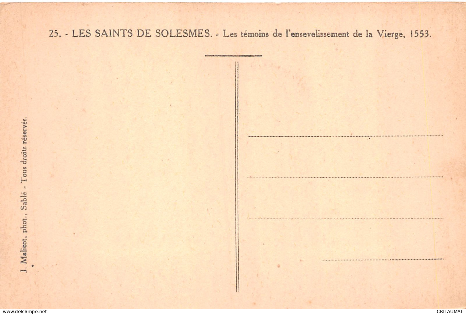 72-SOLESMES-N°5136-A/0043 - Solesmes