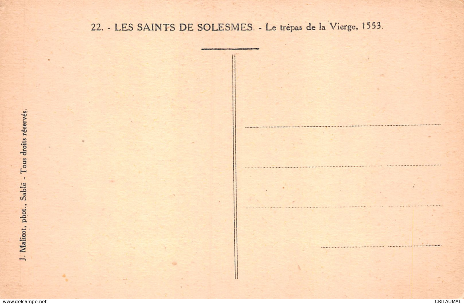 72-SOLESMES-N°5136-A/0041 - Solesmes