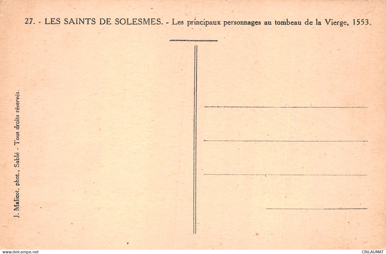 72-SOLESMES-N°5136-A/0039 - Solesmes