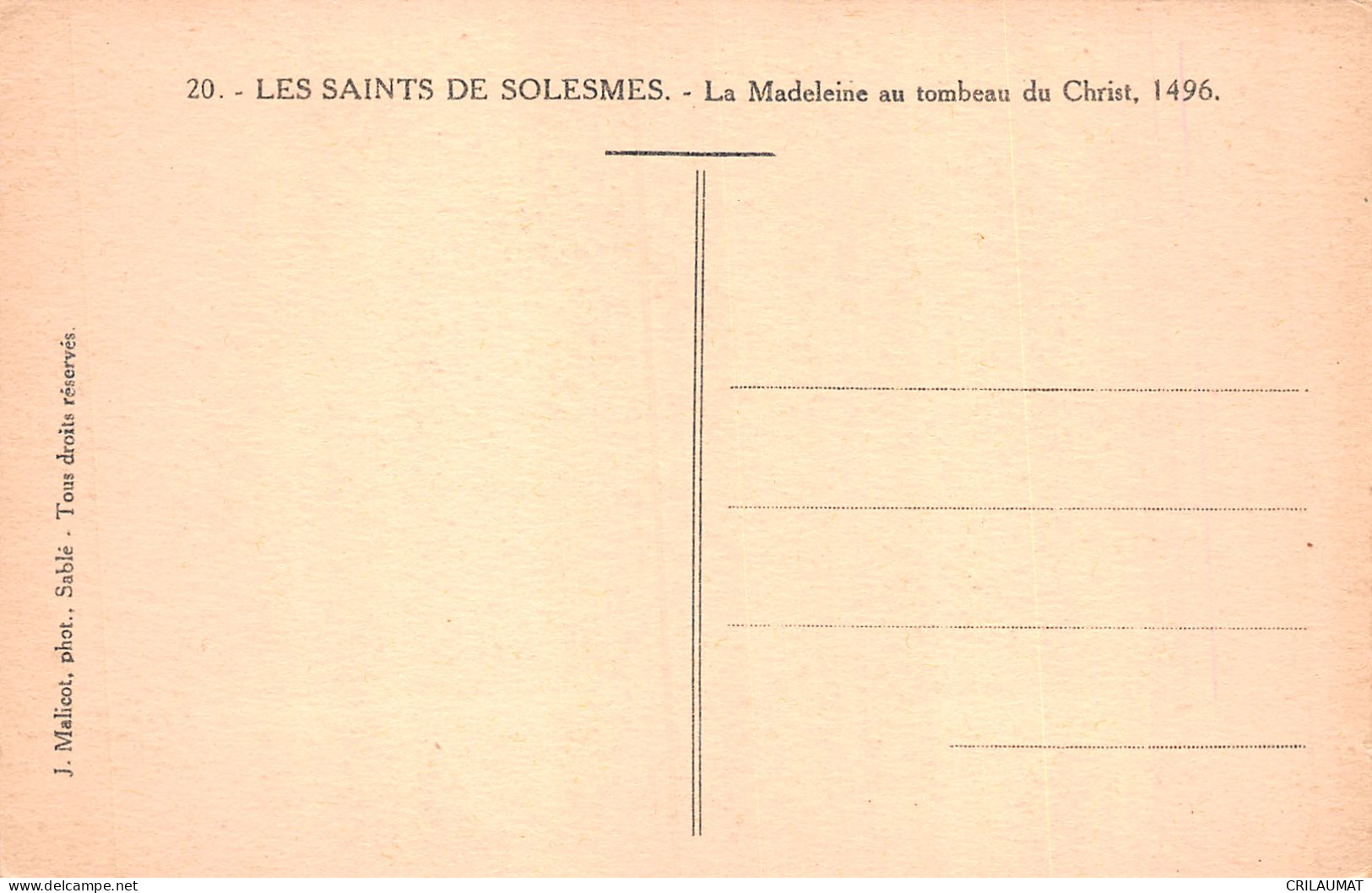 72-SOLESMES-N°5136-A/0031 - Solesmes