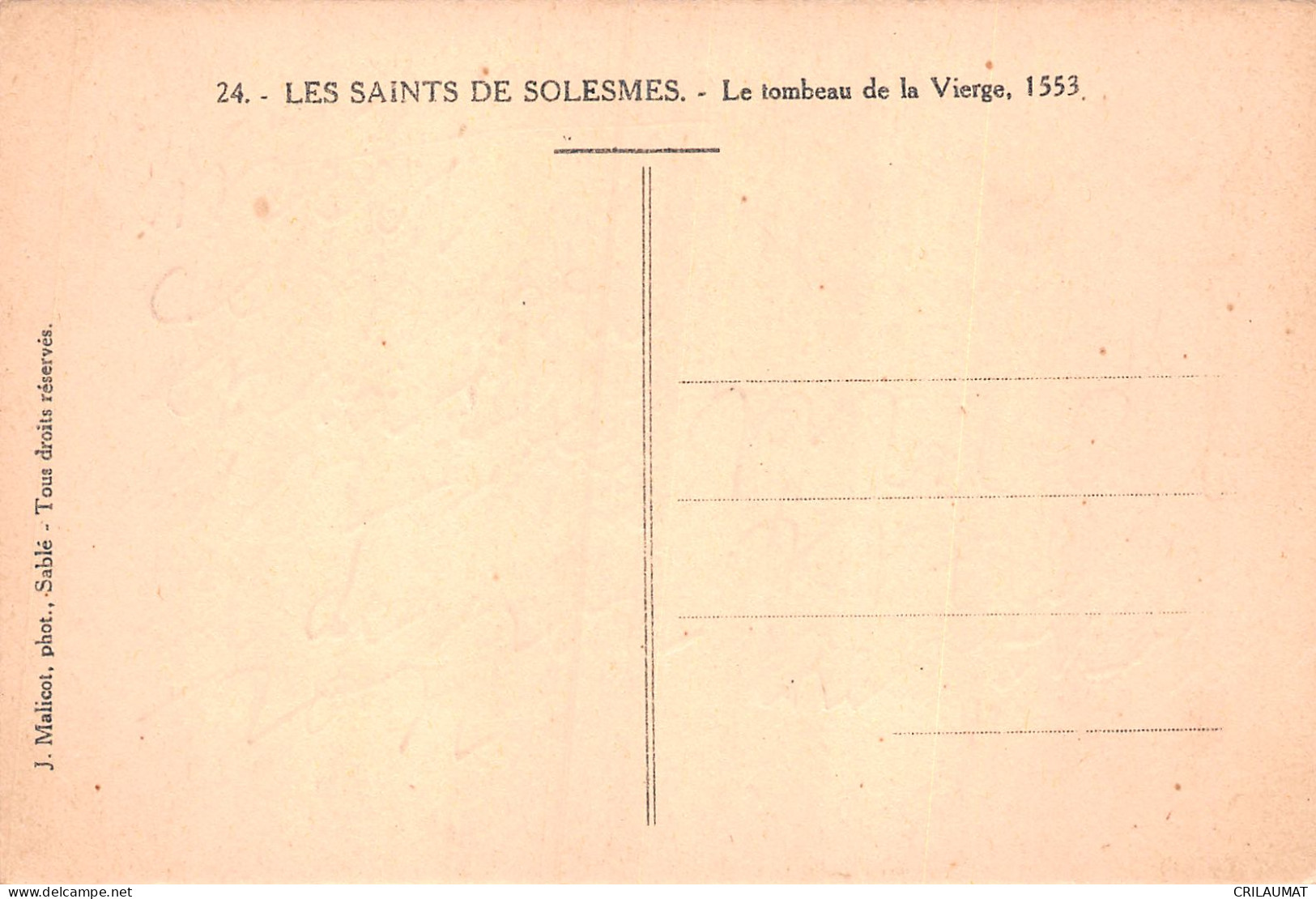 72-SOLESMES-N°5136-A/0025 - Solesmes