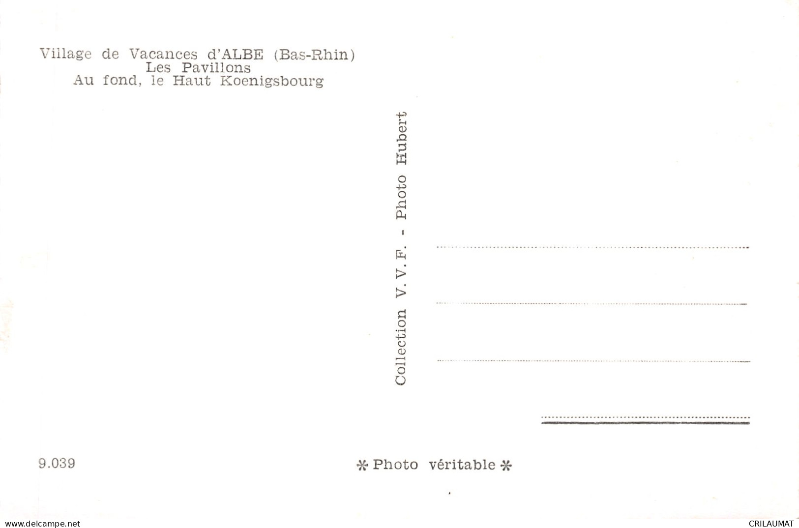 67-ALBE-N°LP5135-H/0219 - Andere & Zonder Classificatie