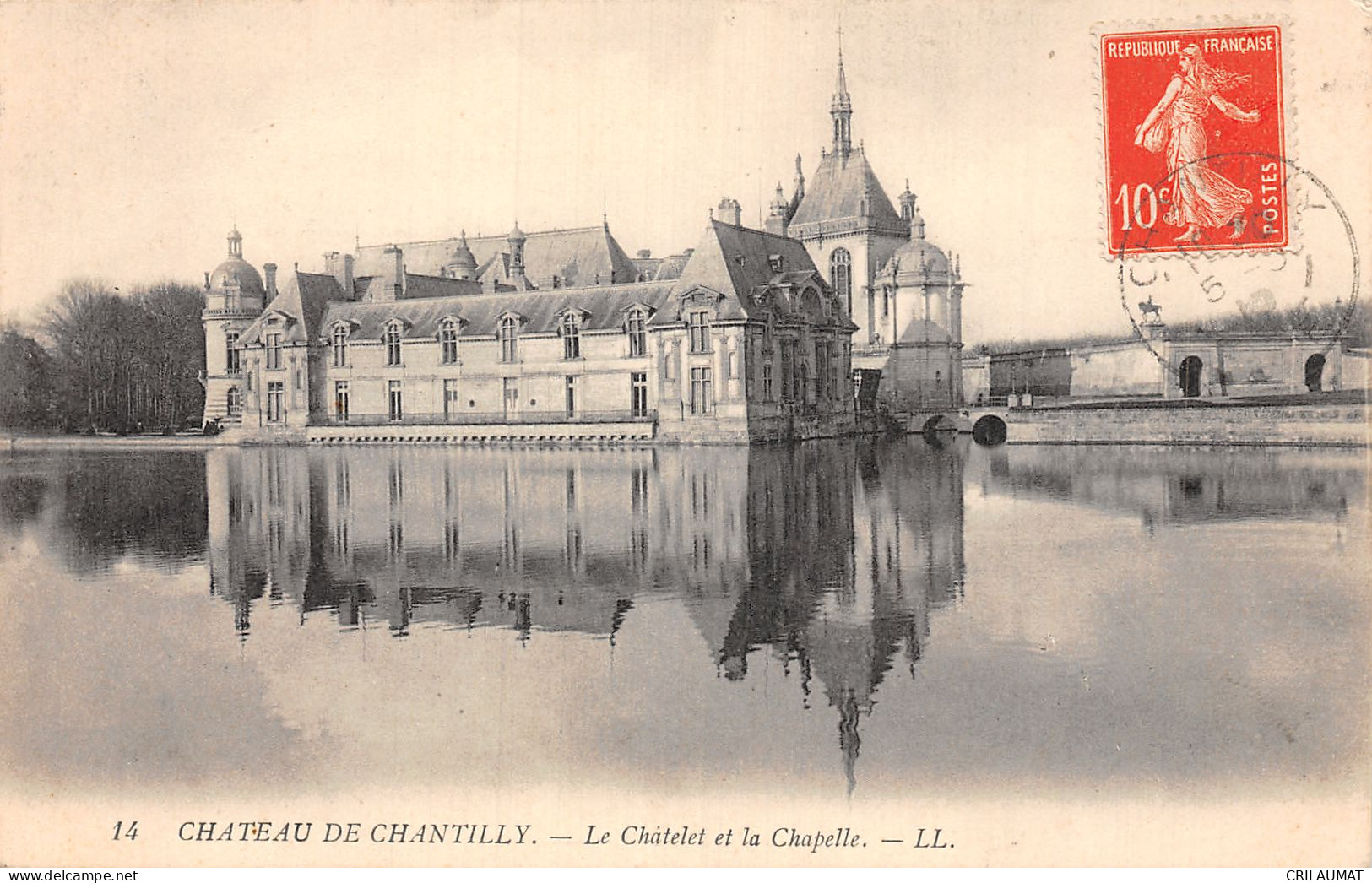 60-CHANTILLY LE CHÂTEAU-N°LP5135-H/0201 - Chantilly