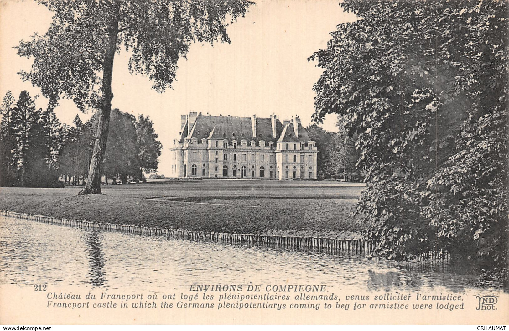 60-CHÂTEAU DE FRANCPORT-N°LP5135-G/0287 - Sonstige & Ohne Zuordnung