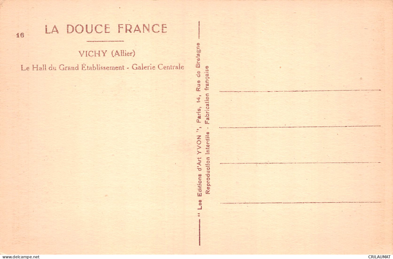 03-VICHY-N°LP5135-G/0263 - Vichy