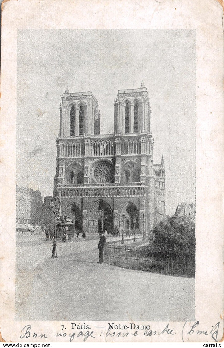 75-PARIS NOTRE DAME-N°4190-F/0129 - Notre Dame Von Paris