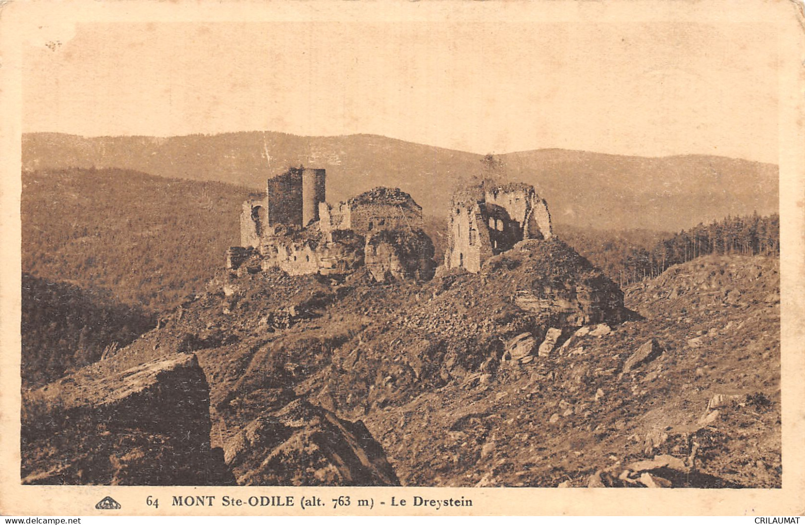 67-MONT SAINTE ODILE-N°LP5135-G/0127 - Autres & Non Classés