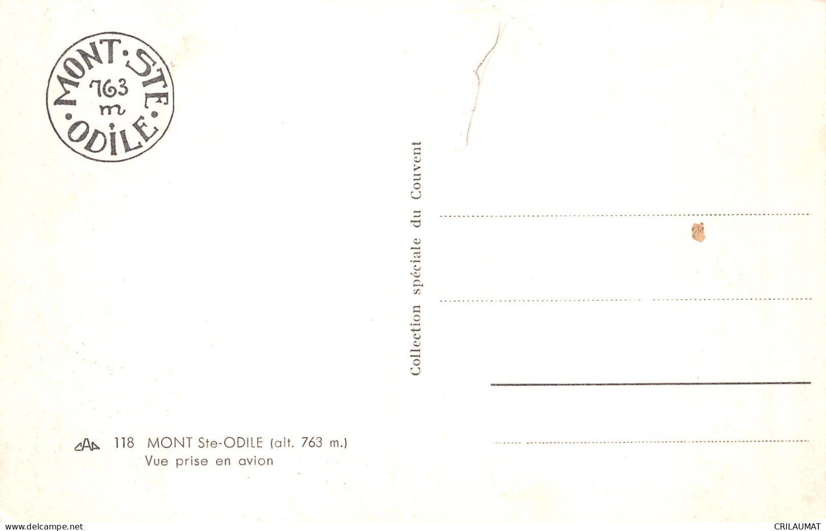 67-MONT SAINTE ODILE-N°LP5135-G/0119 - Other & Unclassified