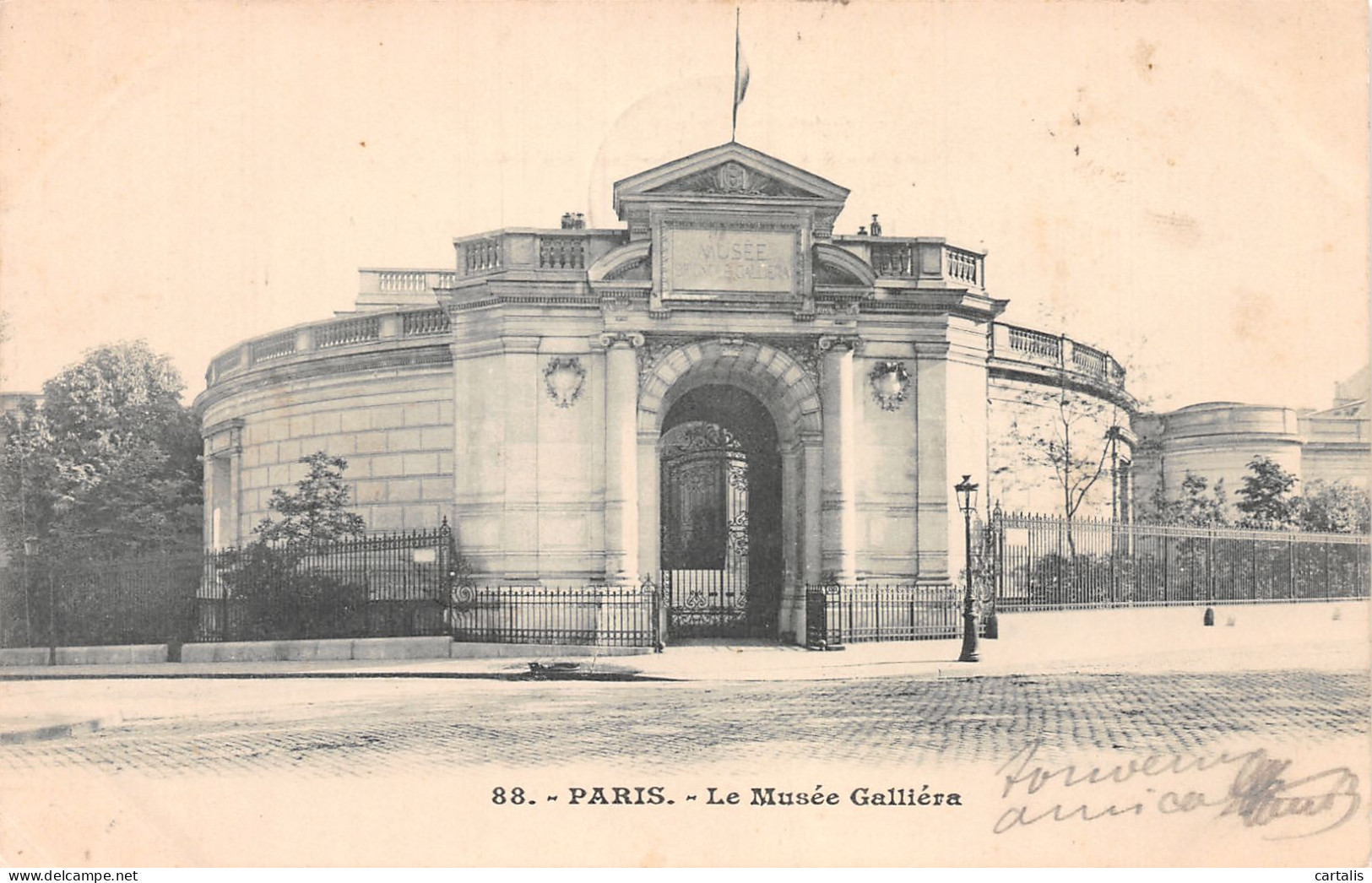 75-PARIS MUSEE GALLIERA-N°4190-F/0121 - Museen