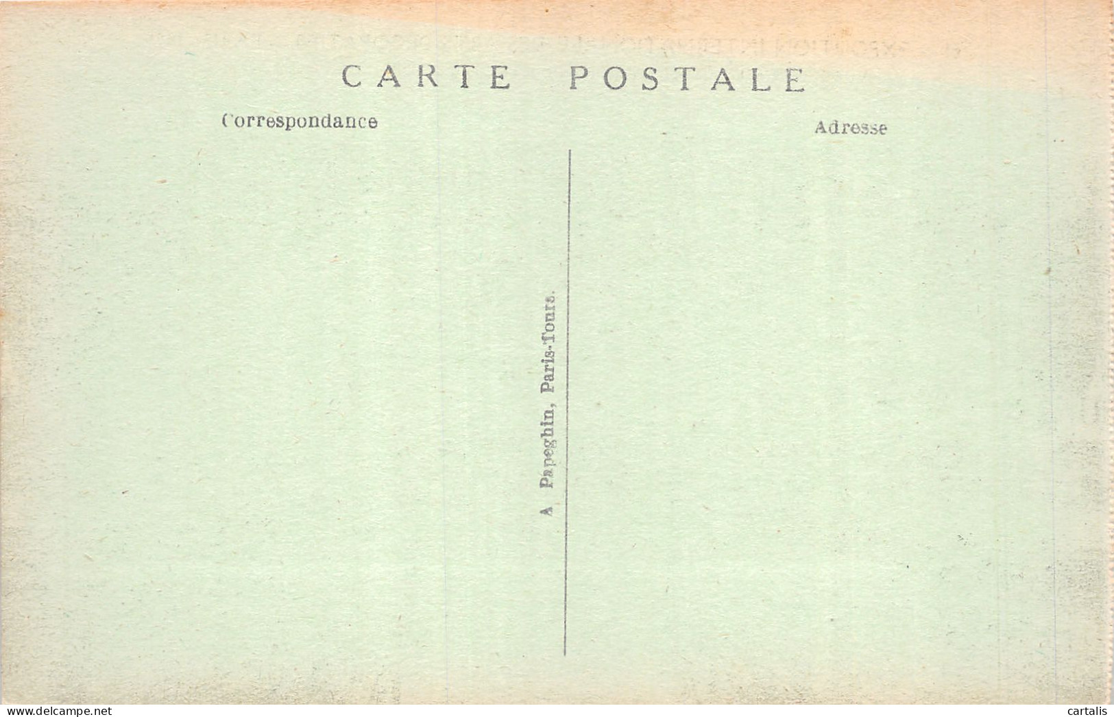 75-PARIS EXPO INTERNATIONALE DES ARTS DECORATIFS 1925-N°4190-E/0351 - Expositions