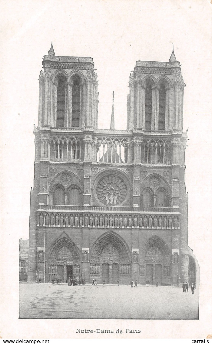 75-PARIS NOTRE DAME-N°4190-E/0199 - Notre Dame De Paris