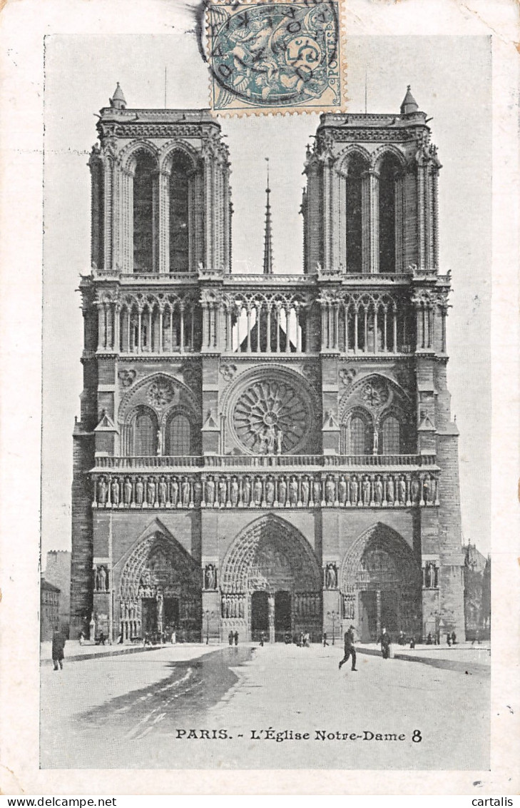 75-PARIS NOTRE DAME-N°4190-E/0159 - Notre Dame De Paris