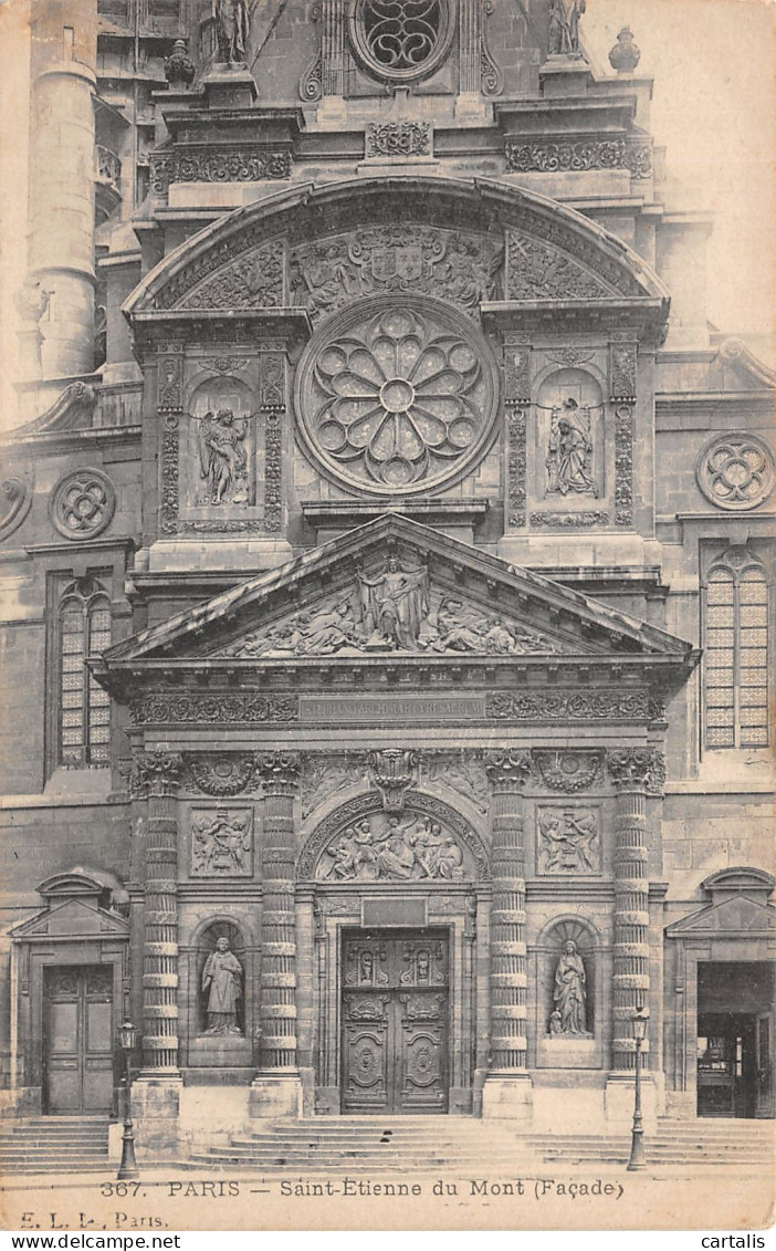 75-PARIS EGLISE SAINT ETIENNE DU MONT-N°4190-E/0149 - Churches