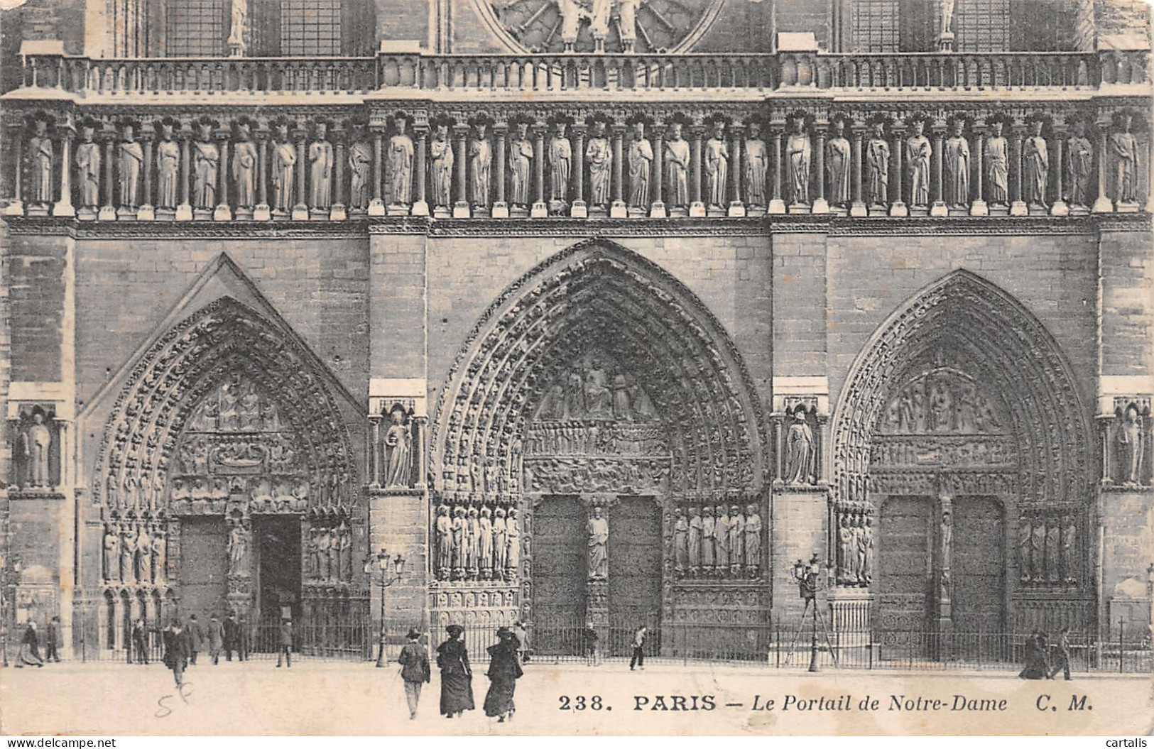 75-PARIS NOTRE DAME-N°4190-E/0103 - Notre Dame Von Paris