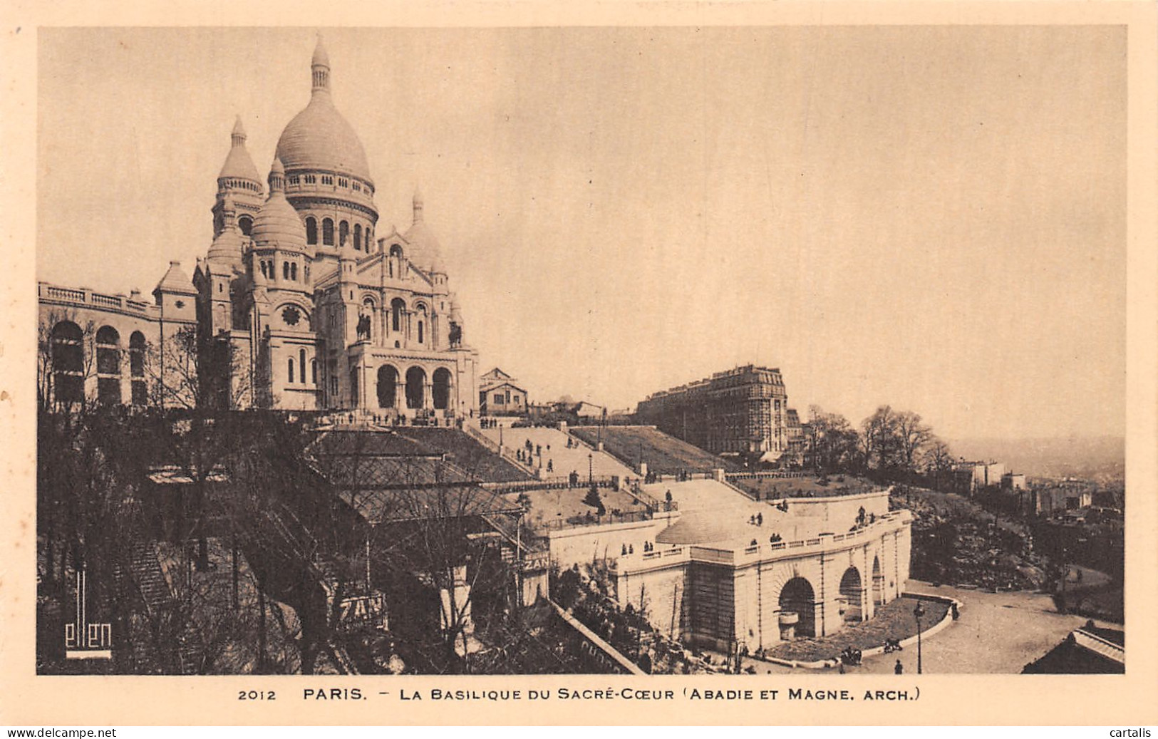 75-PARIS SACRE COEUR-N°4190-E/0003 - Sacré Coeur