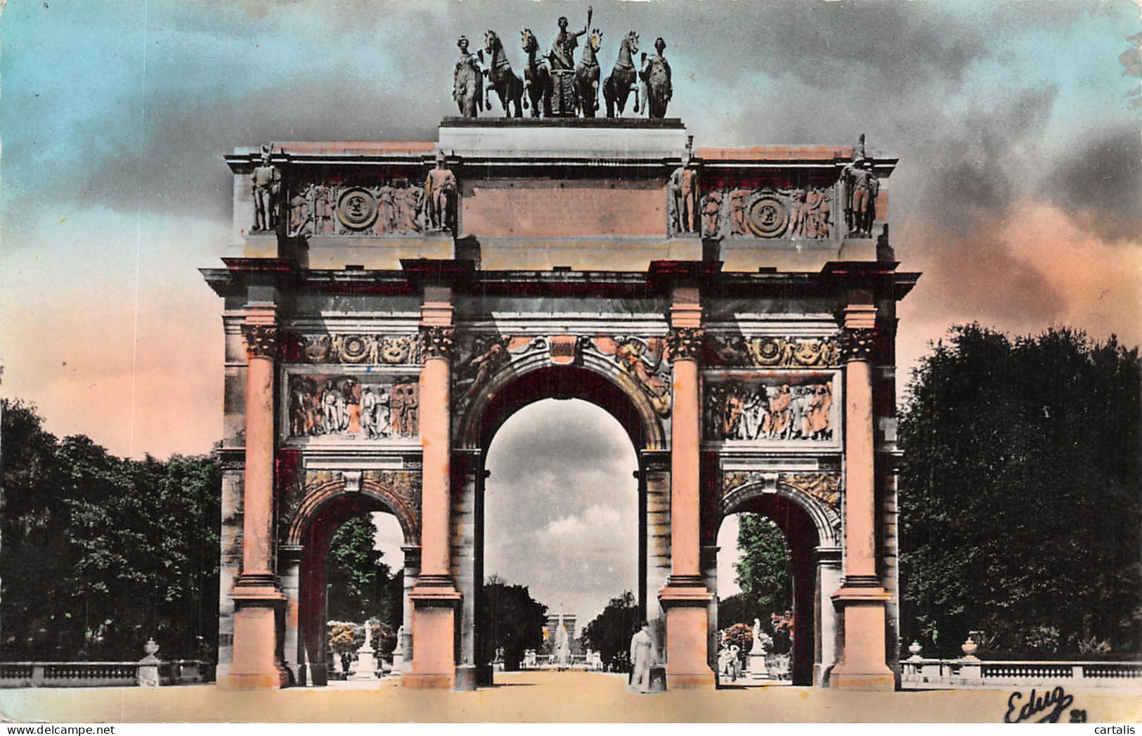 75-PARIS JARDIN DES TUILERIES-N°4190-D/0369 - Parcs, Jardins