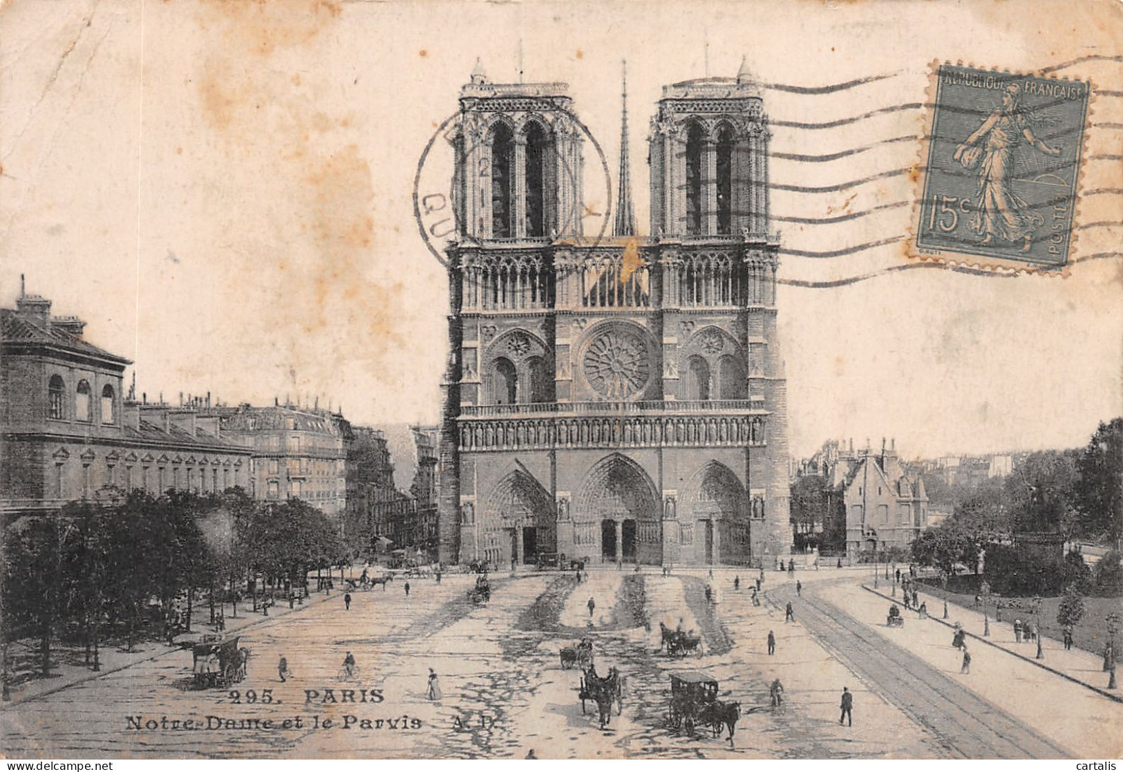 75-PARIS NOTRE DAME-N°4190-D/0377 - Notre Dame Von Paris