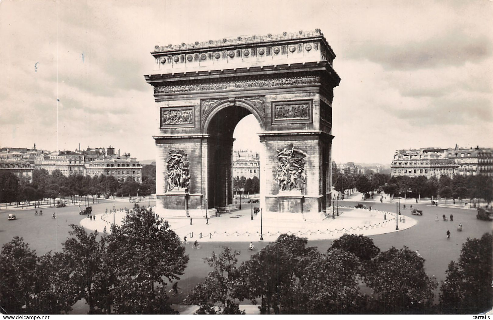 75-PARIS ARC DE TRIOMPHE-N°4190-D/0351 - Triumphbogen