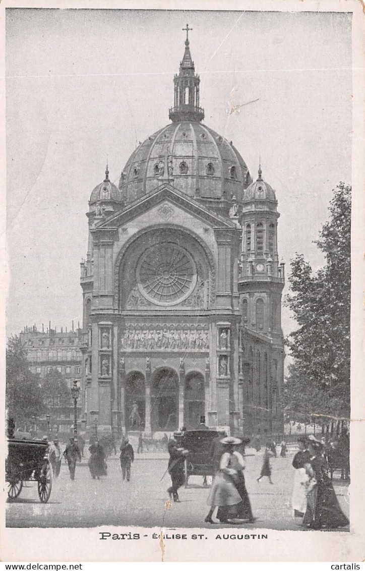 75-PARIS EGLISE SAINT AUGUSTIN-N°4190-D/0343 - Kirchen