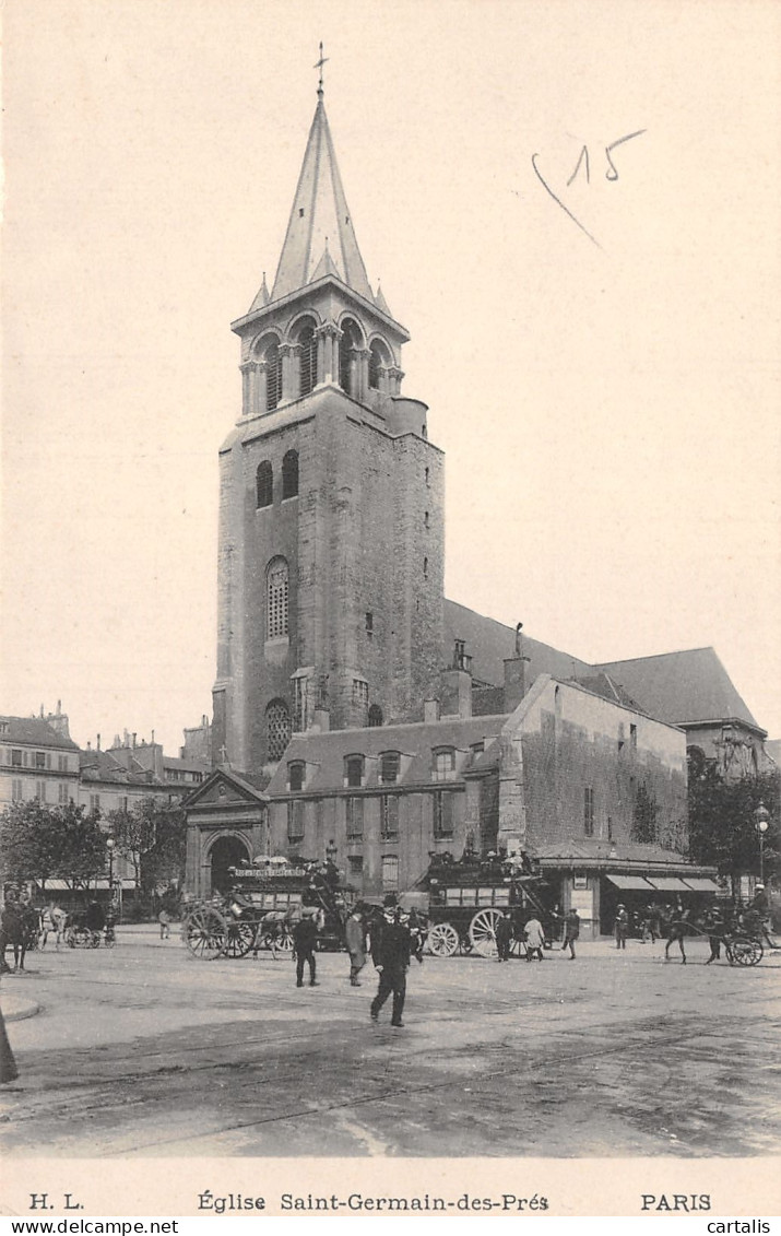 75-PARIS EGLISE SAINT GERMAIN DES PRES-N°4190-D/0287 - Churches