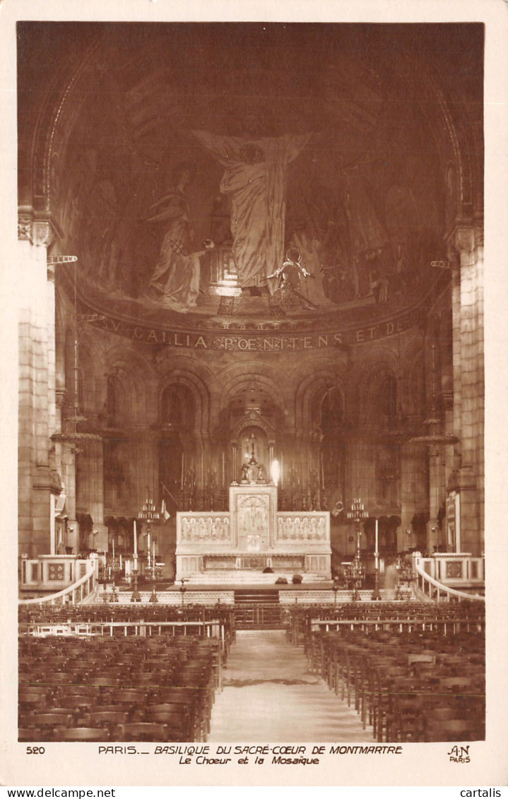 75-PARIS SACRE COEUR-N°4190-D/0191 - Sacré Coeur