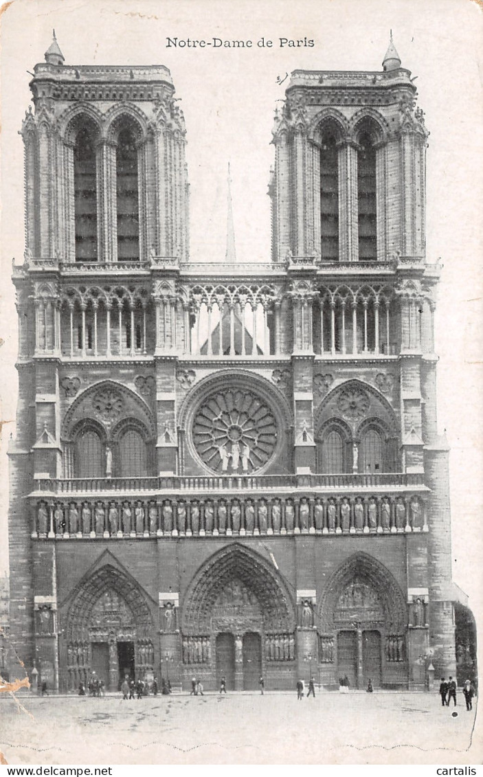 75-PARIS NOTRE DAME-N°4190-D/0177 - Notre Dame Von Paris