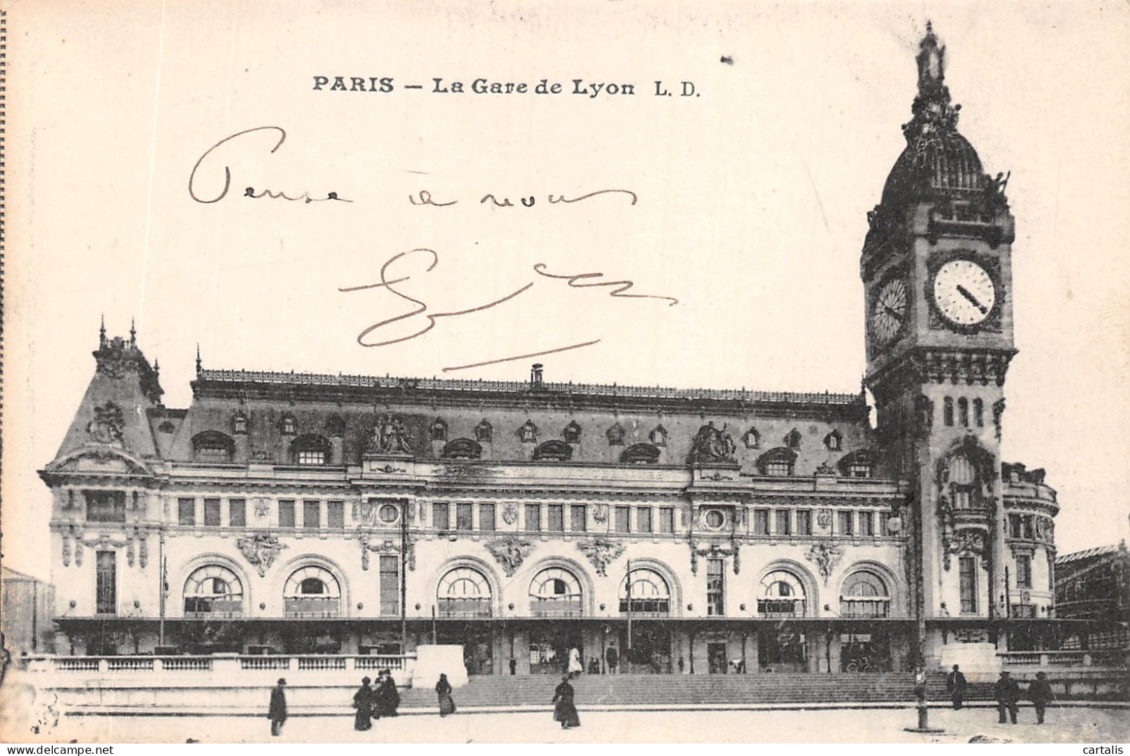 75-PARIS GARE DE LYON-N°4190-D/0129 - Metro, Stations