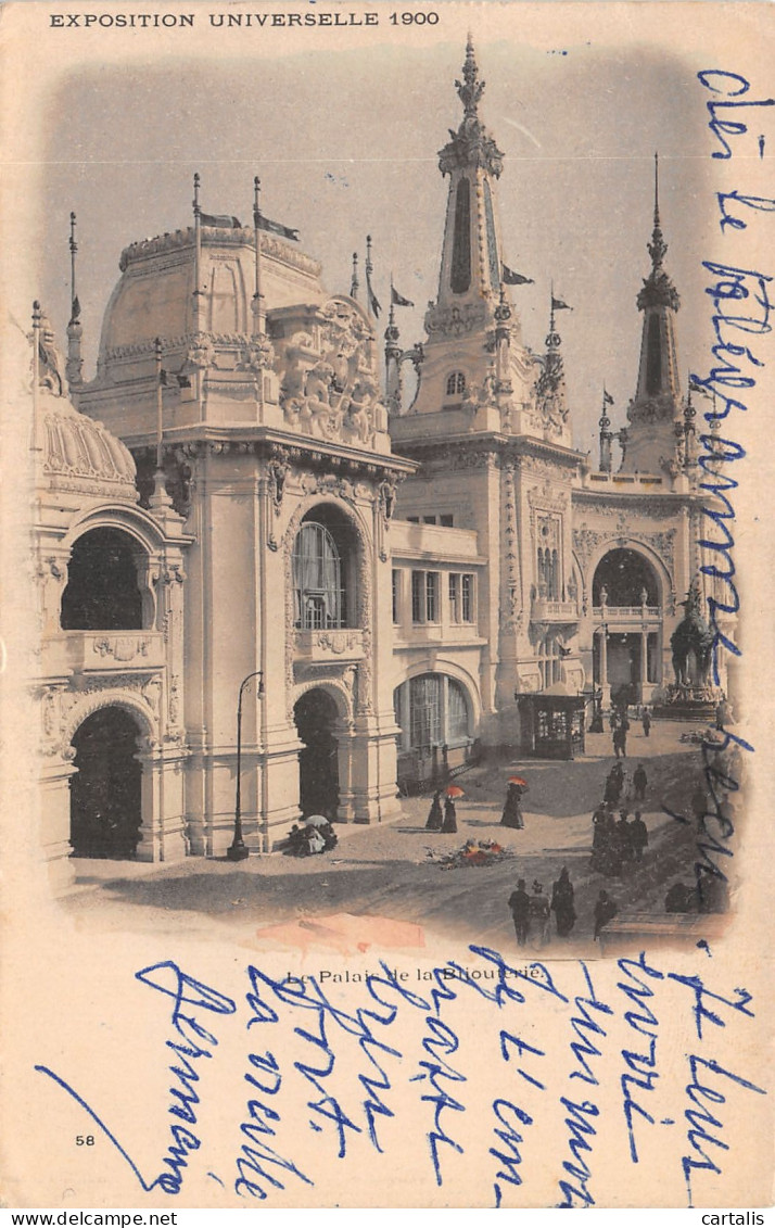 75-PARIS EXPO UNIVERSELLE 1900-N°4190-D/0035 - Exhibitions