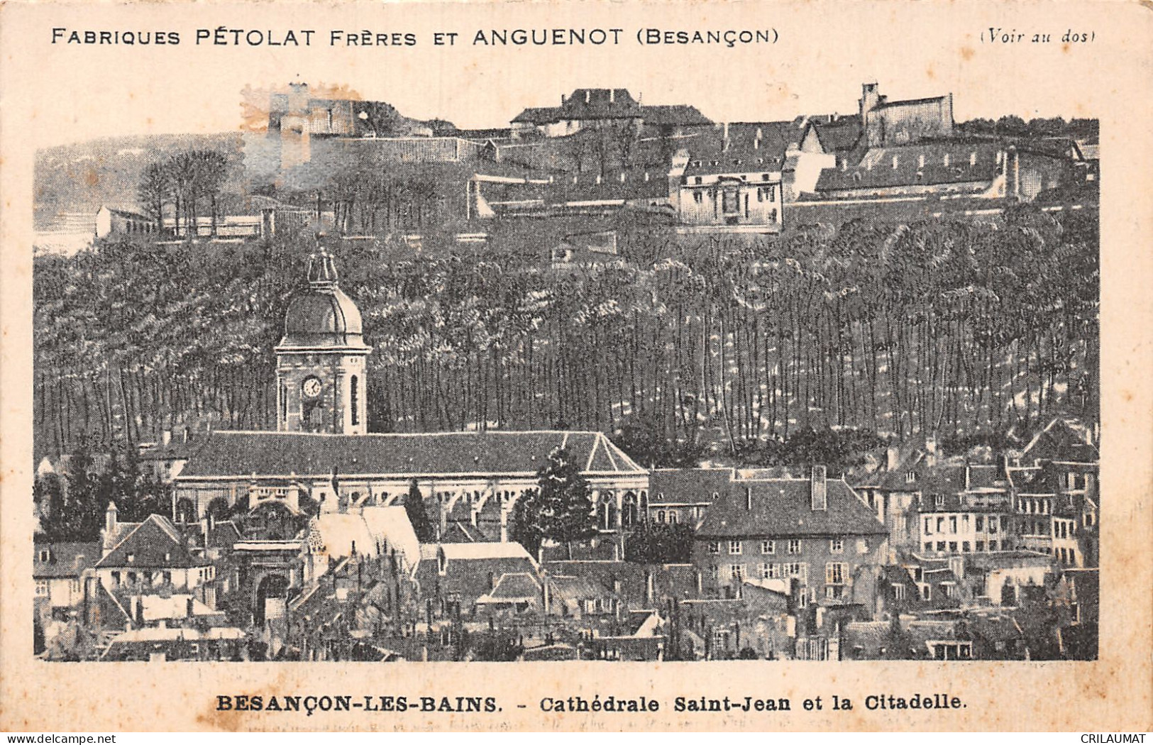 25-BESANCON LES BAINS-N°5136-D/0029 - Besancon