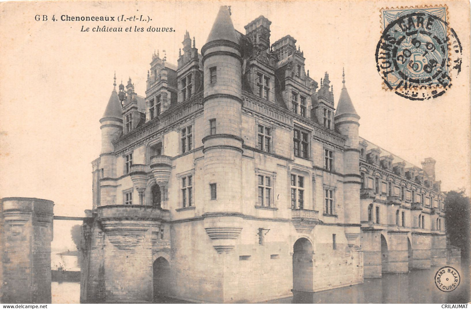 37-CHENONCEAUX-N°5136-C/0297 - Chenonceaux