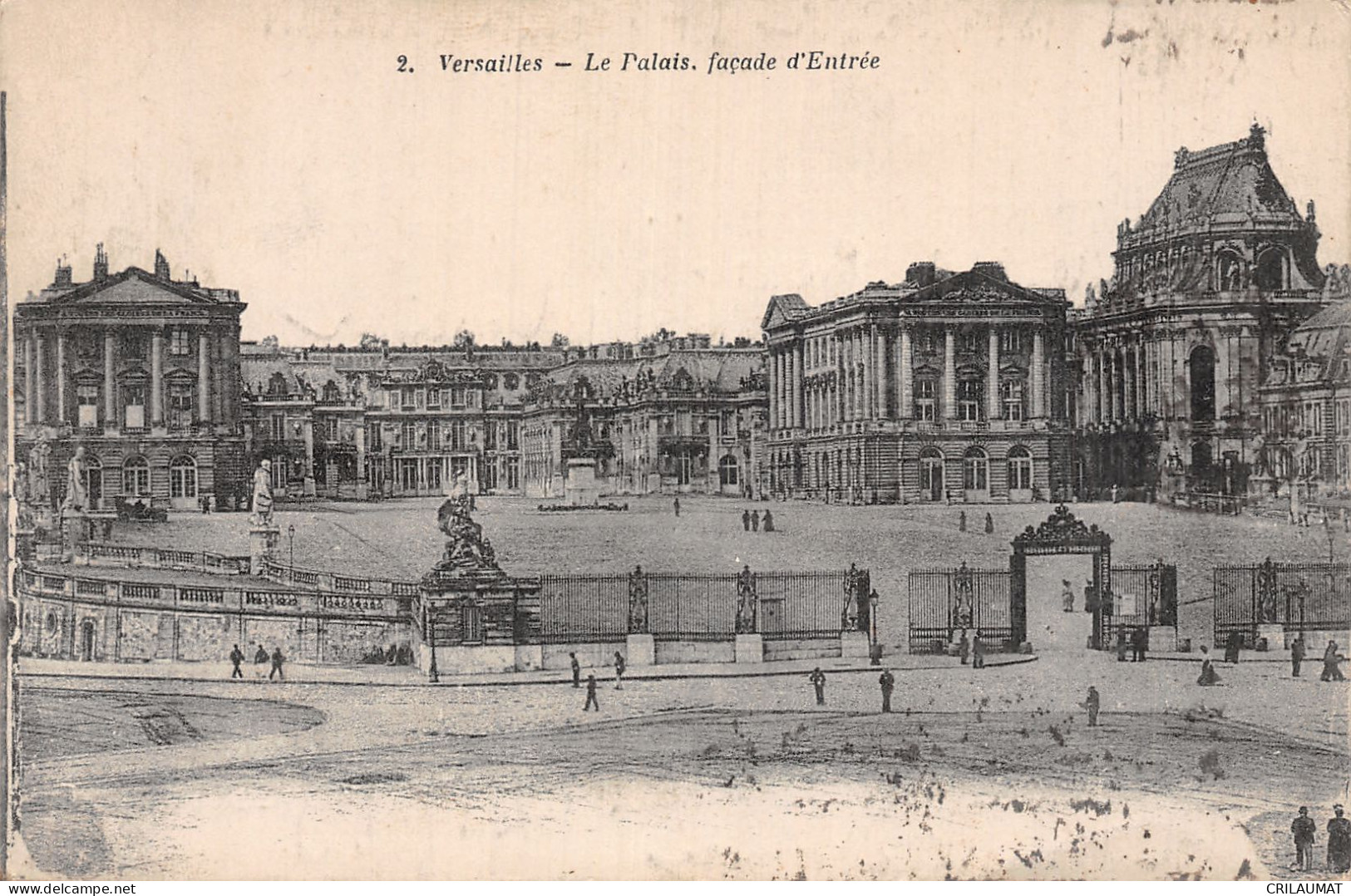 78-VERSAILLES LE PALAIS-N°5136-C/0221 - Versailles (Kasteel)