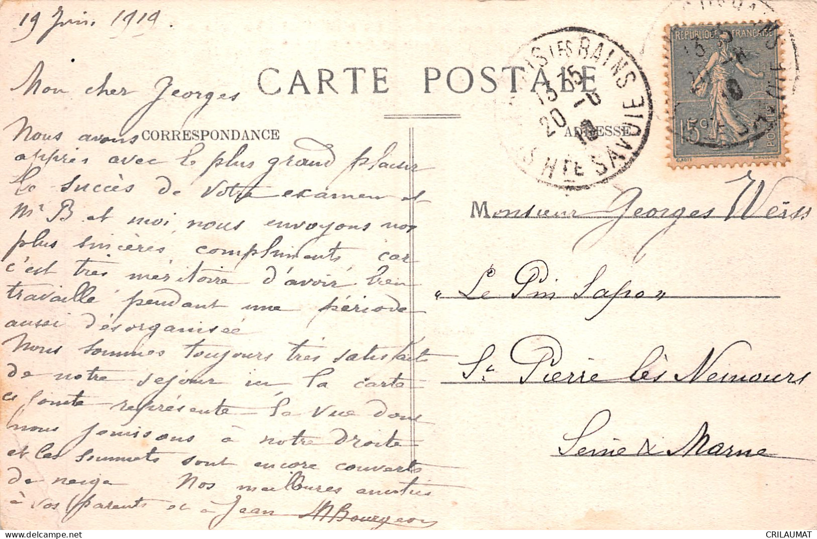 74-SAINT GERVAIS-N°5136-C/0203 - Other & Unclassified